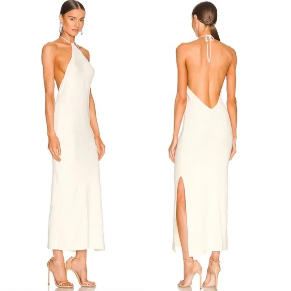 Free People Kristy Sweater Midi in Ivory - Picture 2 of 14